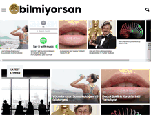 Tablet Screenshot of bilmiyorsan.com